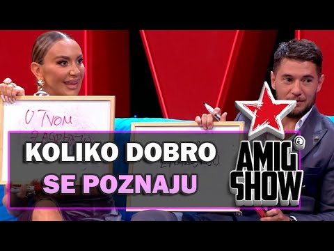 Koliko dobro se poznaju? - Joca Stefanović i Iva Bojanović (AmiG Show S17)