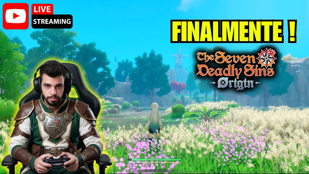 FINALMENTE LANÇOU! ⚔️ The Seven Deadly Sins: Origin - Gameplay de Estreia (Mundo Aberto)