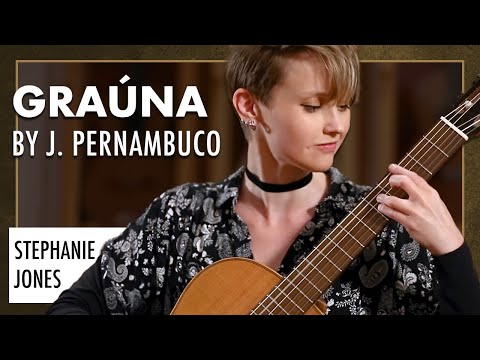 Stephanie Jones performs João Pernambuco's "Graúna" on a 1910 José Ramirez I classical guitar
