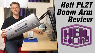 Video thumbnail for Heil PL2T mic desk boom arm review by Tec Raven