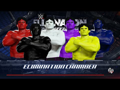 BLUE HULK vs BLACK HULK vs YELLOW HULK vs RED HULK vs WHITE HULK vs PURPLE HULK - EPIC BATTLE