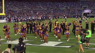 Baltimore Ravens cheerleaders August 26, 2017