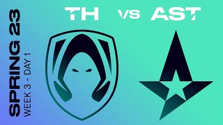 LEC Spring Split 2023 - W3D1 - TH vs AST