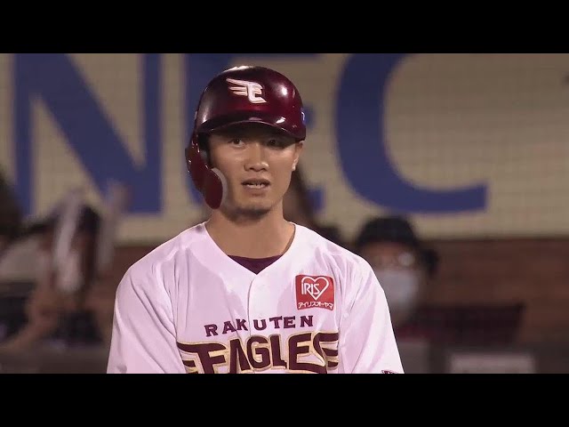 【4回裏】復調の兆し!! イーグルス・西川遥輝 ライトへのタイムリーヒット!! 2022年6月9日 東北楽天ゴールデンイーグルス 対 広島東洋カープ