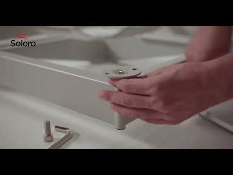 Solero® parasol slab base