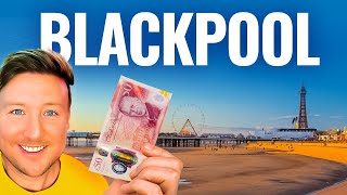 BLACKPOOL on a BUDGET! How far does £50 get you in? CHEAPEST pint in the UK!