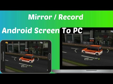 How To Mirror Android Screen To PC and How To Record Android Screen To PC | No  USB | WIFI | Video