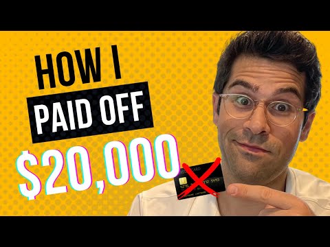 How I Paid off $20,000 in Credit Card Debt