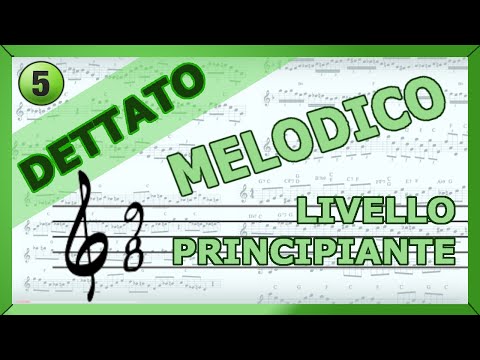 [CORSO DI EAR TRAINING] E05 - Dettato melodico in DO 4 battute 9 ottavi (livello principiante)