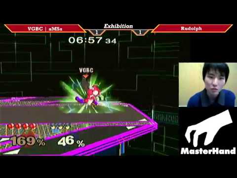 CrazyHand 2015 WINTER Exhibition - VGBC｜aMSa（Yoshi) vs. Rudolph(Marth)