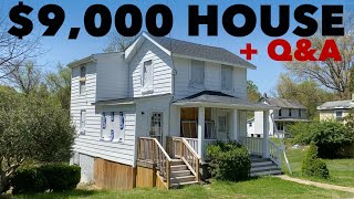 $9,000 HOUSE - 3 YEARS RENOVATING + Q&A // PART 2 of 2