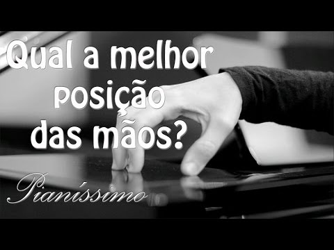 Piano e teclado iniciante: Qual a melhor posição das mãos?