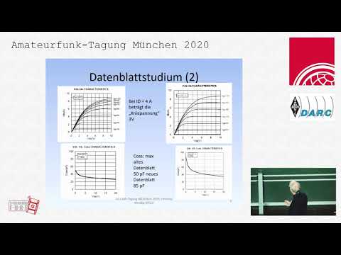 AFU Tag München 2020 - DK5LV: Entwicklung einer PA für 2m mit demTransistor RD15HVF1
