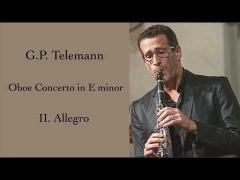 Gilad Harel - Telemann, Oboe Concerto in E minor, II. Allegro