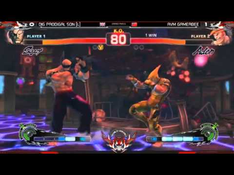 Shadowloo Showdown V USF4 TOP 8 Grandfinals Ryan Hart vs Gamerbee