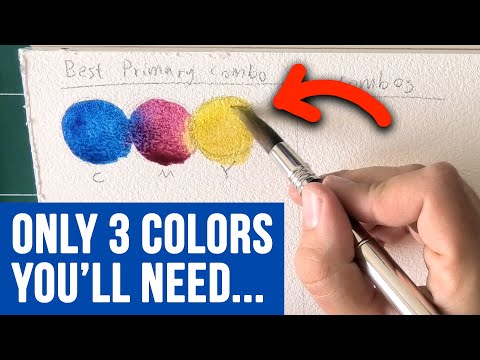 The ONLY COLORS You'll Need to Mix Anything