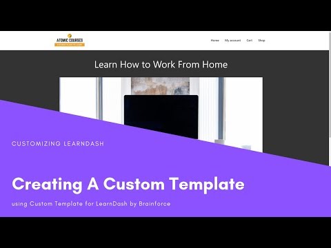 Part of a video titled How to Customize a LearnDash Course Page - YouTube
