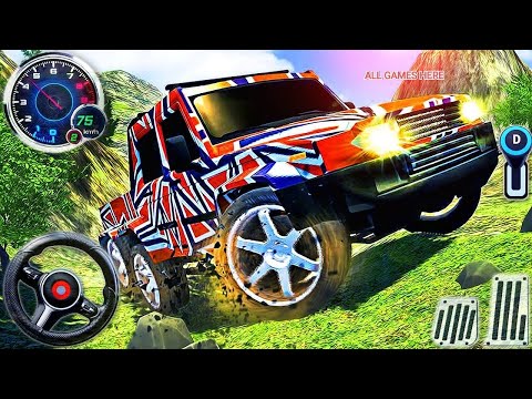 Luxury Jeep Hummer Mountain Driver - Offroad 6x6 Driving Adventure - Android GamePlay