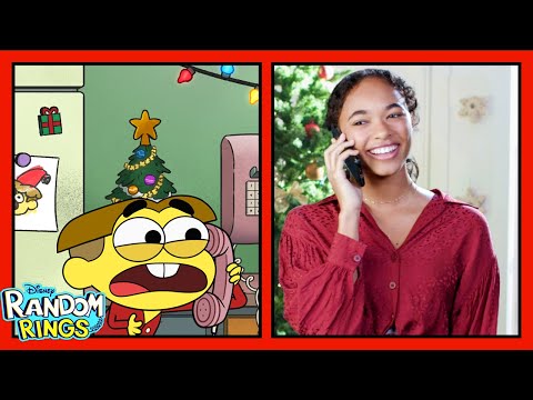 Cricket's Santa Scam on Chandler Kinney | Random Rings | Big City Greens | Disney Channel Animation