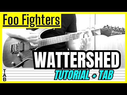 Tab - Foo Fighters - Wattershed