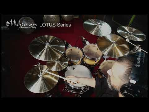 Mehteran Cymbals 2 pcs Lotus Series 24" Paper Thin Ride - Jazz Series 24” Ride image 4