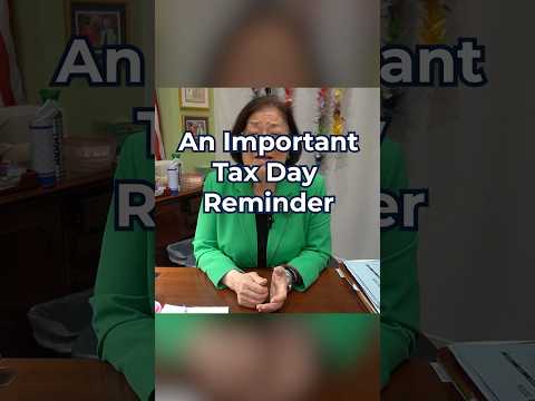 An Important Tax Day Reminder