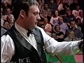 Jimmy White very angry @ World Snooker Championship 2002