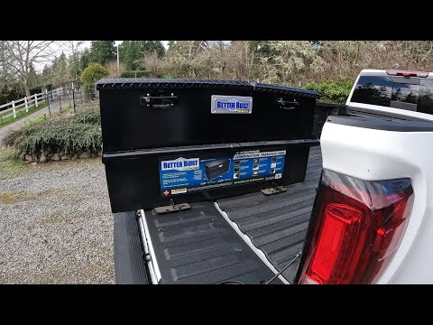 Better Built Auxiliary Fuel Tank Install on my HotShot Truck