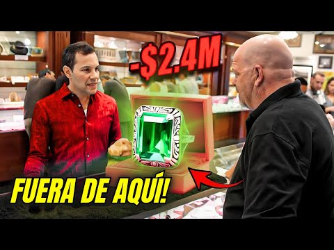 JOYA MILLONARIA Y ANILLOS DE ORO en Pawn Stars | El Precio de la Historia