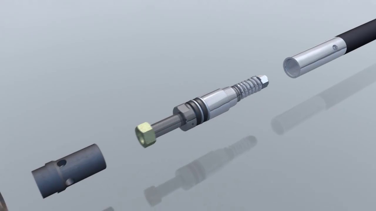 Wireline tools animation