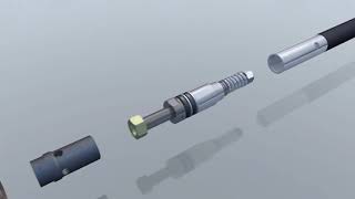 Wireline tools animation