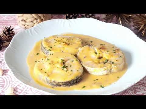 MERLUZA EN SALSA DE ALMENDRAS ¡Cremosidad y mucho sabor!