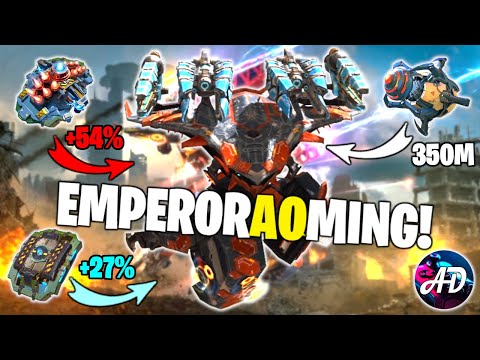 How To Create The EMPEROR AO MING?? | War Robots Maxed Titan Gameplay WR