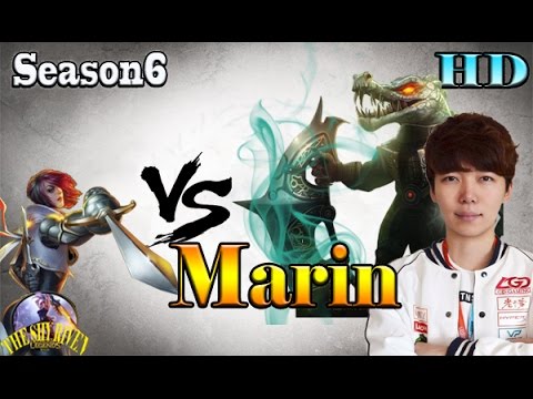 [LGD Gaming] MaRin- Renekton vs fiora lol korea season 6 game play (jan,7/2016)