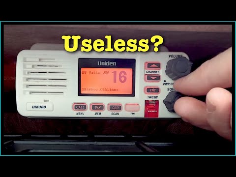 Boating and using VHF boat radio basics. Do we still need marine VHF radios?