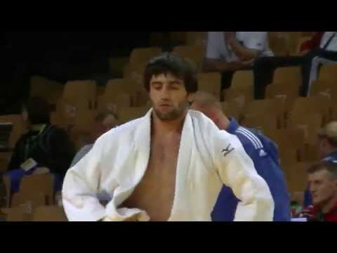 Judoka Beslan Mudranov in action