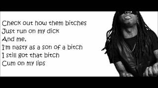 Nicki Minaj - Go Hard (feat. Lil&#39; Wayne) Lyrics Video