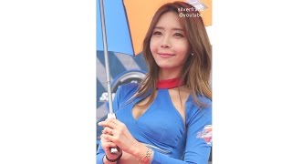 2016 슈퍼레이스 레이싱모델 민다흰