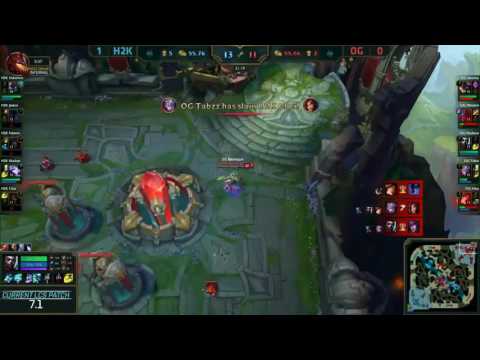 H2K VS Origen Game 2 Highlights  2017 EULCS