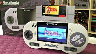A Portable SNES - SupaBoy S Review: Is it New & Improved?!