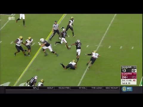 2017 USC vs Vanderbilt - AJ Turner 20 Yd Run