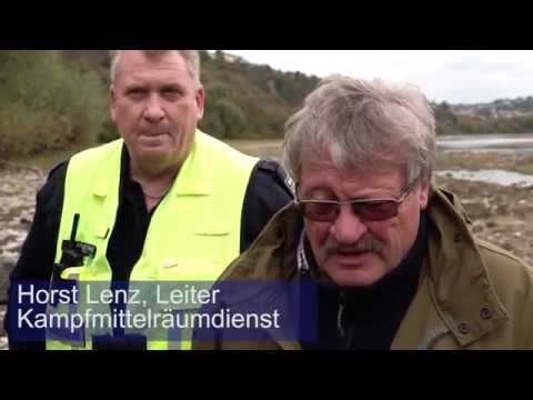 Sprengung von vier Nebelfässern in Vallendar