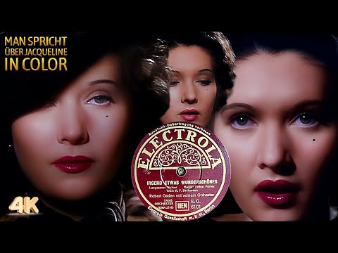 Irgend etwas Wunderschönes ... Robert Gaden mit seinem Orchester (Berlin, 30-9-1937 /4K/ Colorized)