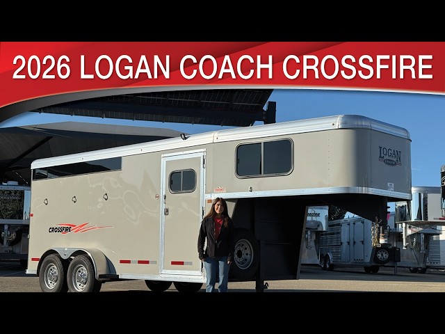 Preview image of 2027 Logan Coach Crossfire 3 Horse Gooseneck youtube video