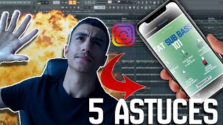 5 ASTUCES BEATMAKING INSTAGRAM WTF ?! - tuto fl 20