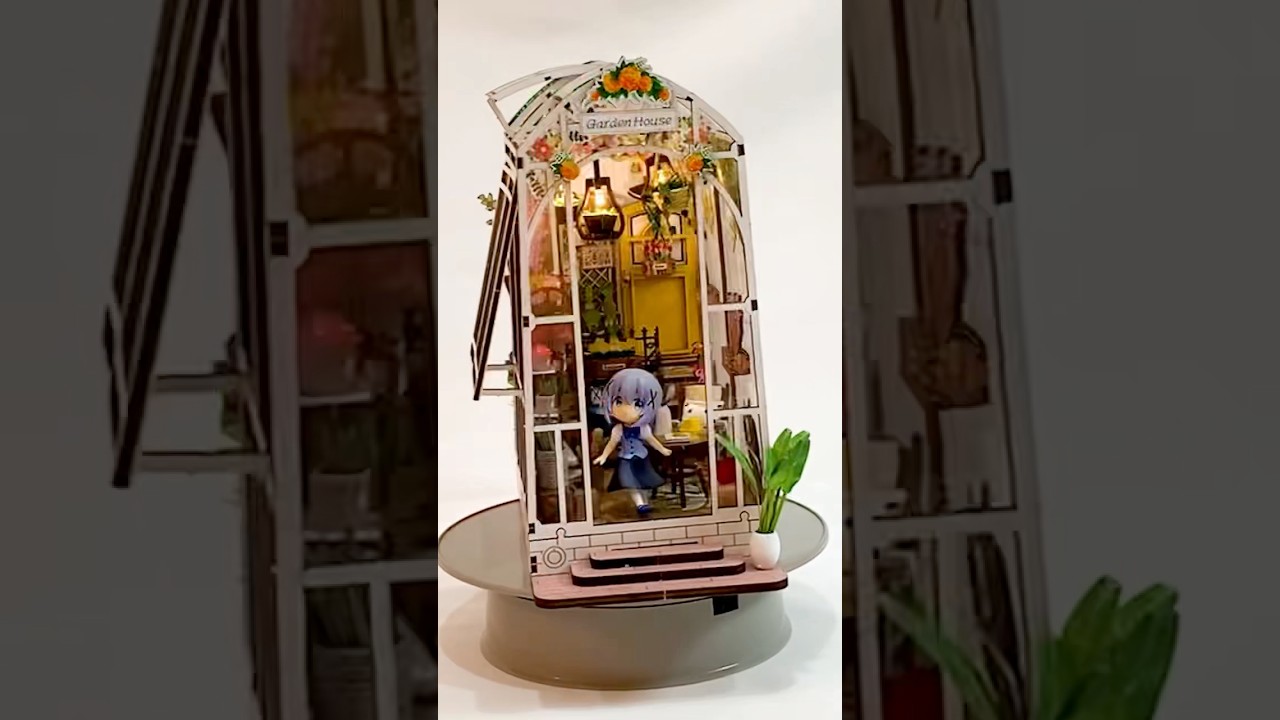 【Miniature Dollhousekit】Garden house