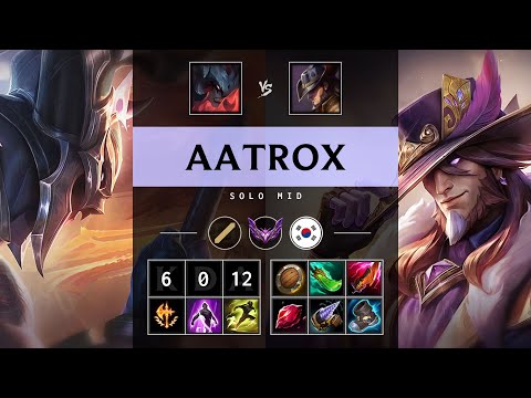 Aatrox Mid vs Twisted Fate - KR Master Patch 25.21