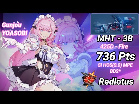 RedLotus D425: MHT-3B (Fire) 736 Pts - SI HOS(S.0) MPE BD 2* - Honkai Impact 3