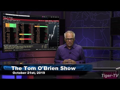 October 21st, The Tom O'Brien Show on TFNN - 2019