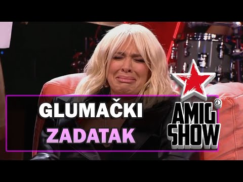 Glumački zadatak - Milica Todorović - emotivno pevanje (Ami G Show S17)
